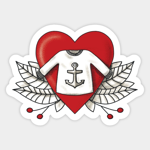 Hearty Sailor Sticker by MisTral